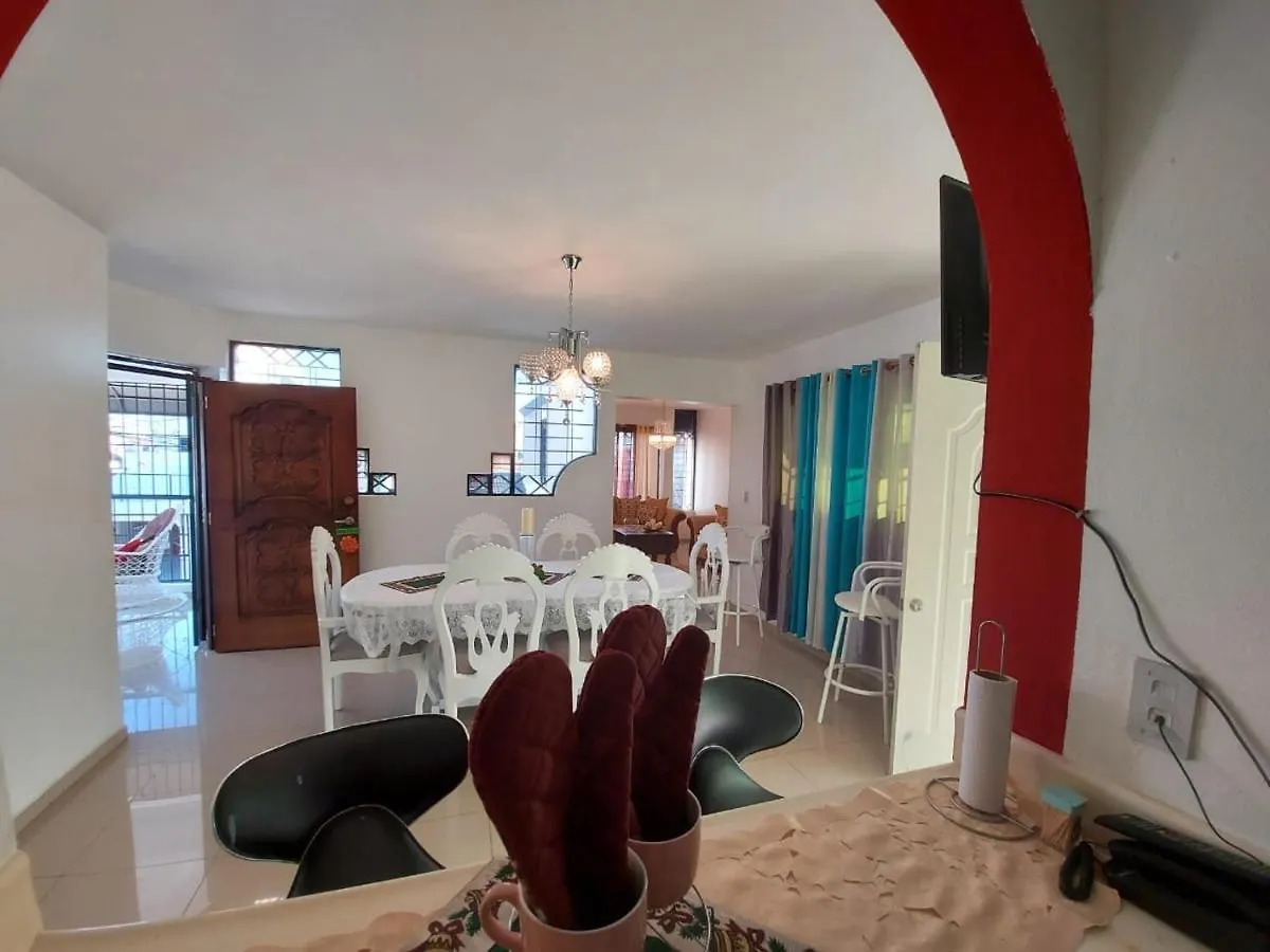 6-1 Santiago City Great Cozy Apt To Stay - Cozy 3 Bedrooms Apartment For 7 Peoples - Close To All Kind The Business Wifi - Air Condition 圣地亚哥洛斯卡巴