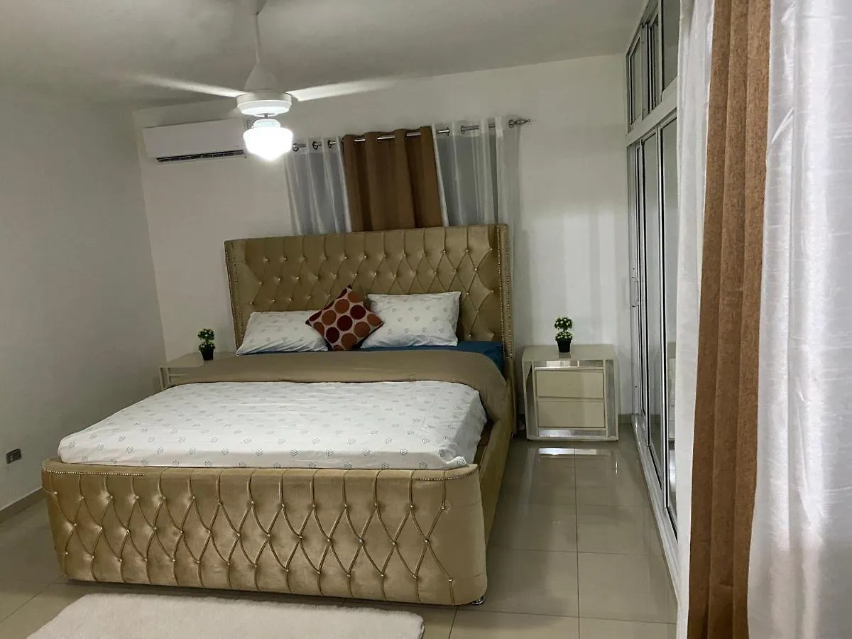 6-1 Santiago City Great Cozy Apt To Stay - Cozy 3 Bedrooms Apartment For 7 Peoples - Close To All Kind The Business Wifi - Air Condition 圣地亚哥洛斯卡巴